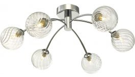 Dar Lighting Dar Lighting Izzy IZZ0650-03 lampa sufitowa 6x40W/G9 IZZ0650-03