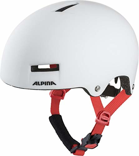 Alpina Airtime kask rowerowy do jazdy na deskorolce biały, 52-57 cm (A9647119)