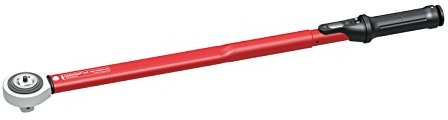 Gedore klucz dynamometryczny, zakres pomiarowy 5-550Nm, wraz z certyfikatem fabrycznym, kolor czerwony