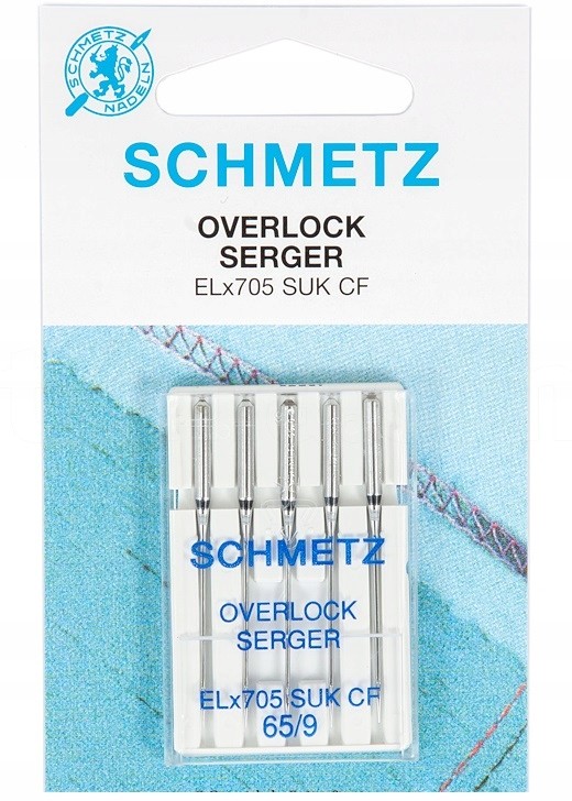 Schmetz ELx705 Suk 5x65 do coverloków domowych