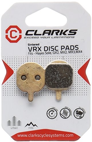 Clarks okładziny hamulcowe w-CARBON, vrx828 °C spiekany VRX828C