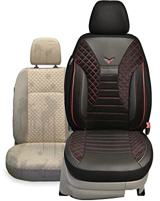 BREMER SITZBEZÜGE Wymiary pokrowców na siedzenia samochodowe, kompatybilne z Seat Leon Cupra od 2017 roku kierowcy i pasażera, pokrowce na siedzenia PS802 4064849911947