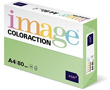 Antalis Własna colorac 838 A 080s 23   papier do kopiowania, DIN A4, 80 G/M, kolor: Forest  zielony 838A 080S 23