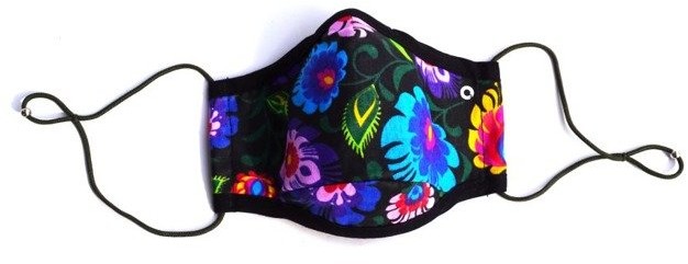 Opinie o OZONE Maska antysmogowa CASUAL z filtrem N95 flowers