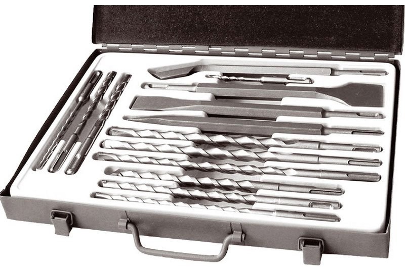 EXTOL CRAFT Zestaw wierteł i dłut SDS plus, 14szt 23951