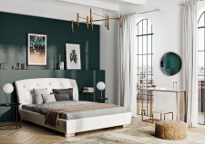 New Design Łóżko tapicerowane Verona BFE8-51159