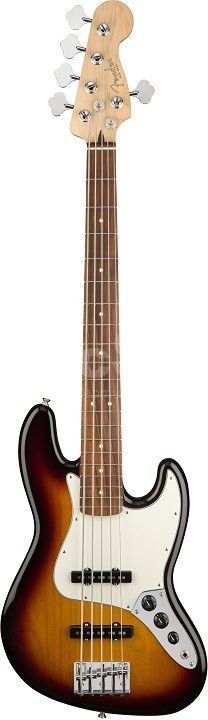 Fender Player Jazz Bass V PF 3TS