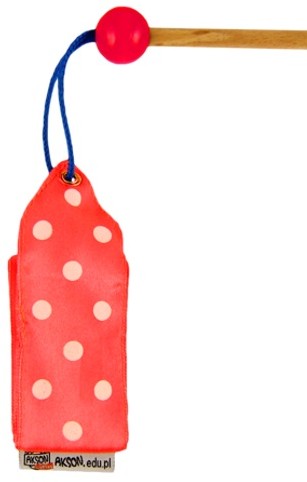 Akson Wstążka gimnastyczna Junior 1,5 m różowa WS_JR_PINK