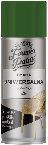 Forever paints Emalia uniwersalna szybkoschnąca Forever Paints 400 ml zielona