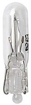 Lampa żarówki z trzonkami szklanymi T5 12 V 1,2 W podwójnej paczce 58092