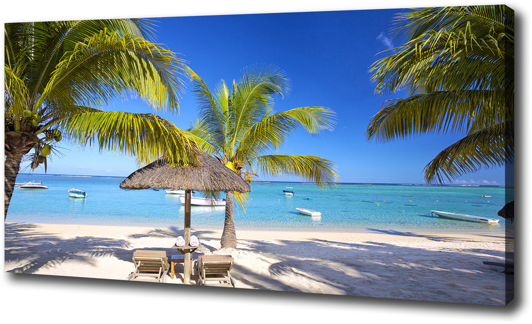 Foto obraz na płótnie Plaża Mauritius