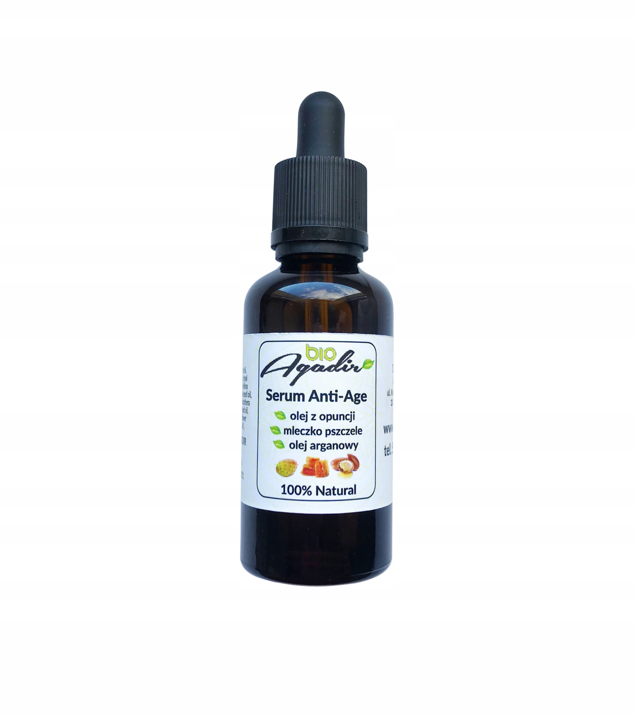 Przeciwzmarszczkowe Serum Anty-Aging opuncja 30 ml