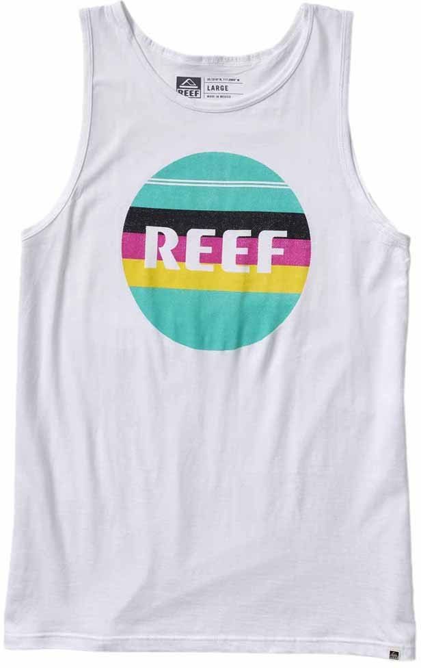 REEF koszulka bez rękawów męska  PEELER 2 TANK White