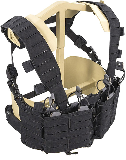 Direct Action Kamizelka taktyczna Tempest Chest Rig Black (CR-TMPT-CD5-BLK) H