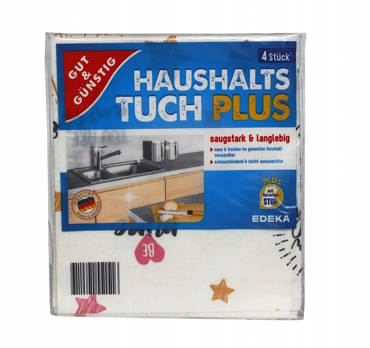 G&G Gut&Gunstig 4 szt - ściereczki