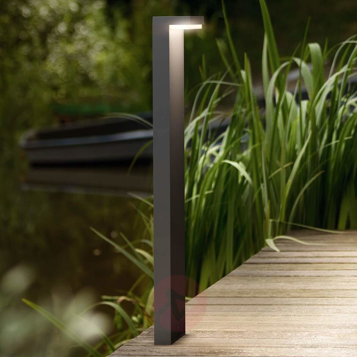 Philips Bustan post anthracite 2x45W (16486/93/P0)