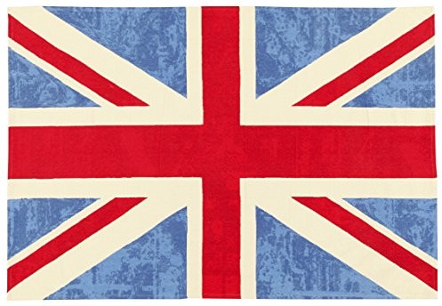 Viva VIVA 19464 ABC dywan Niebieski, bawełna, wielobarwny, 120 x 60 x 0.5 cm 19464