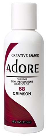 Adore Creative Image adore Shining Semi-Permanent Hair Color 68 Crimson 118 ML AD-68