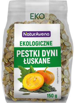NATURAVENA NATURAVENA EKOLOGICZNE PESTKI DYNII ŁUSKANE 150G Zakupy dla domu i biura! 43581594
