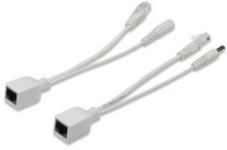 Digitus Zestaw pasywnych kabli PoE (RJ45,DC 5,5mm) (DN-95001)
