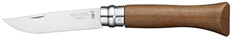 Opinel N 08 Stainless Steel Walnut Handle nóż, beżowy, One Size 002022