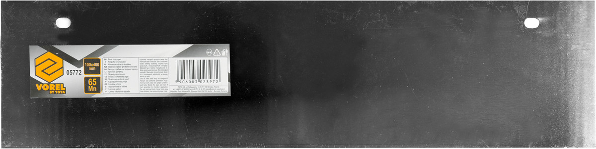 Vorel WYMIENNE OSTRZE DO SKROBAKA DO BETONU 400 X 100MM Vorel 05772 05772