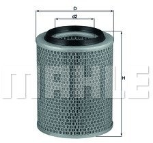 Mahle knecht LX 498 filtr powietrza LX 498