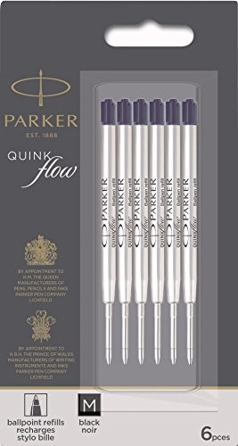Parker quinkflow nachfuellmine do długopis z delikatnej koronki, czarny 2025154