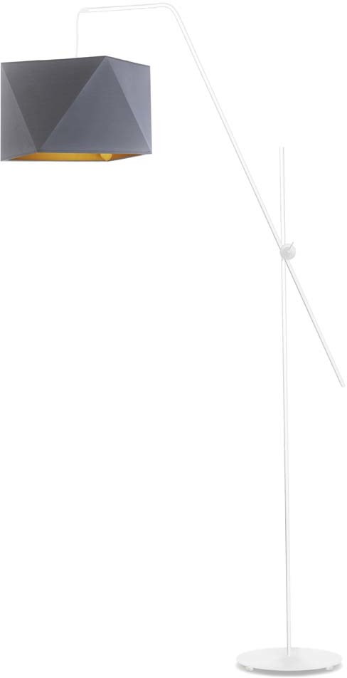 Lysne Lampa podłogowa do salonu TOLEDO GOLD 1480/41