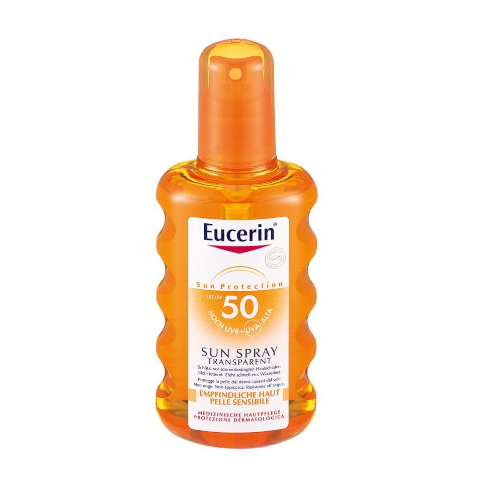 Beiersdorf AG Eucerin Eucerin Sun transparentny spray ochronny SPF 50 200 ml