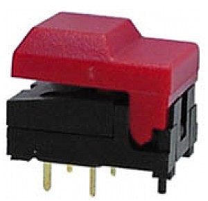 Velleman Przełącznik PCB DIGITAST DIP PUSH-BUTTON SWITCH BLACK CAP - NO LED 86A15