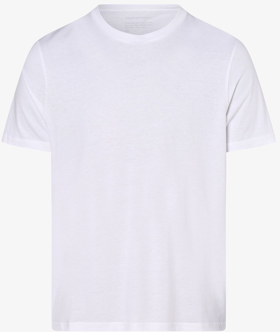 ARMEDANGELS ARMEDANGELS - T-shirt męski  Jaames, biały
