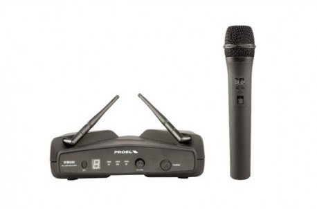 Proel wm600 m UHF Handheld, bezprzewodowych, system 8 kanały do wyboru _ _ _ _ _ _ _ _ _ _ WM600M