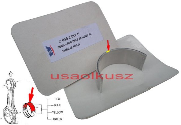 VM Panewka korbowodowa YELLOW Lancia Voyager 2,8 CRD 20302181F