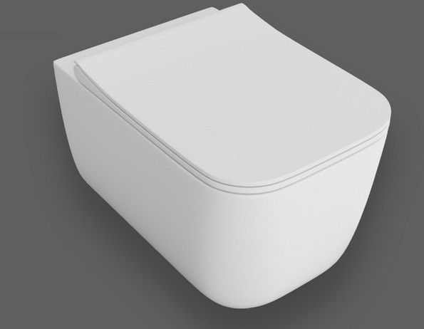 Lavita SHAK Miska wisząca WC bezrantowa z deską wolnoopadającą Białą + Orygialny środek do pielęgnacji ceramiki