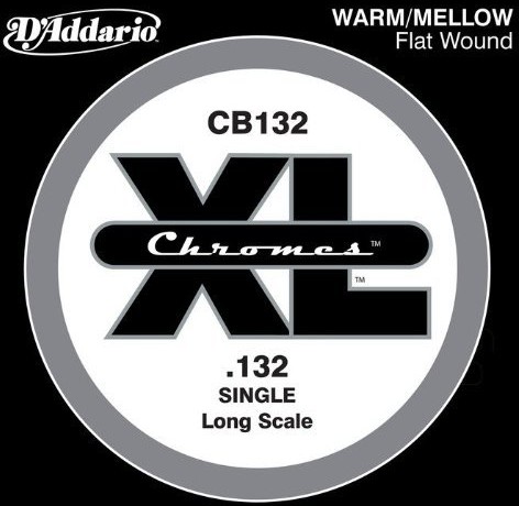 D'Addario cb132 indywidualne gitary Bass zapewnia gitara (grubość 0,123) chromes ścienny Wound CB132