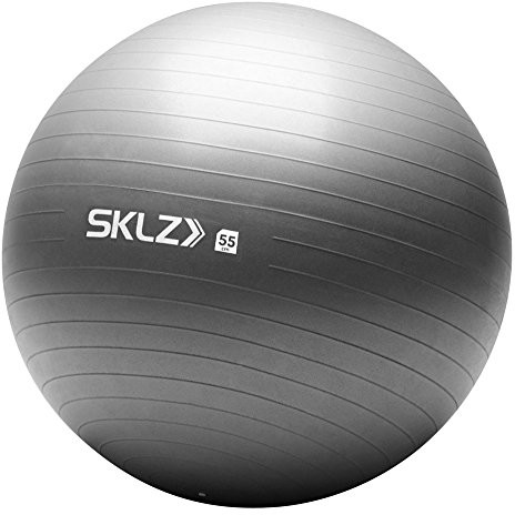 SKLZ sklz Performance, Stability, piłka gimnastyczna 75 cm, czarna, srebrny, 55 cm SSZPSB55