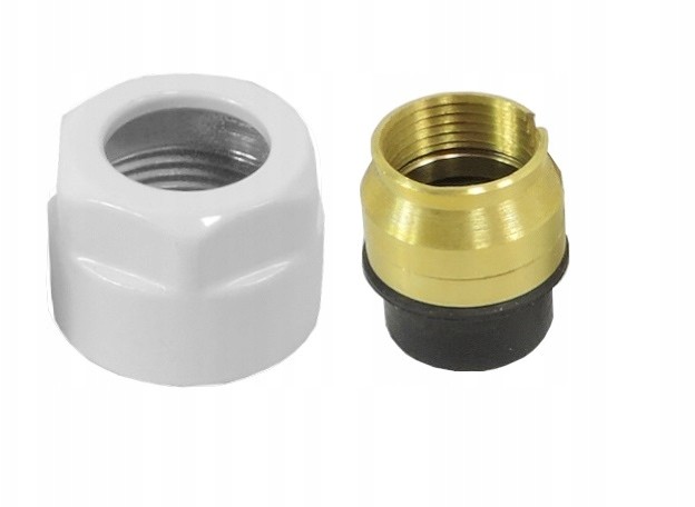 Złączka Adapter Miedź 3/4x15x1 Biała