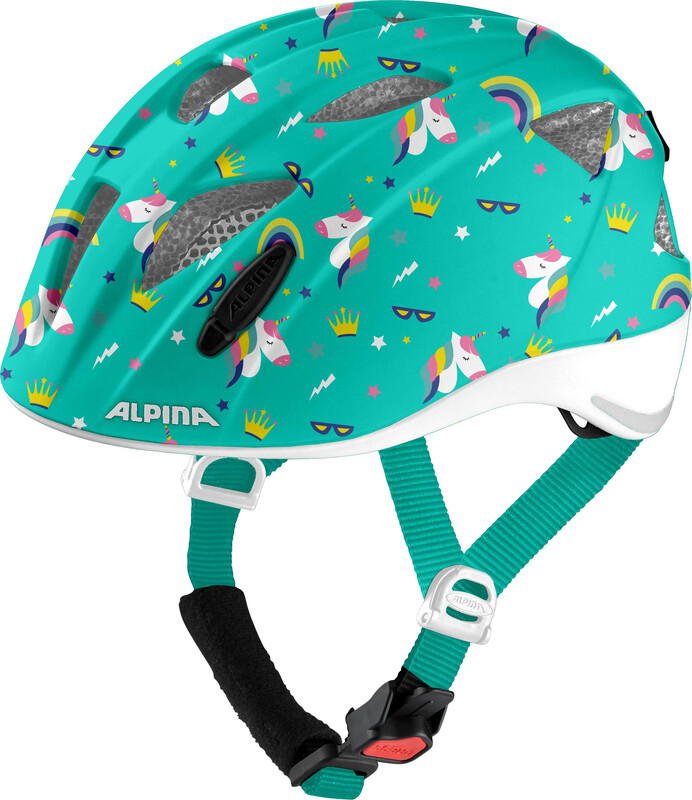 Alpina Ximo Flash Kask rowerowy Dzieci, unicorn gloss 45-49cm 2021 Kaski dla dzieci 9710056