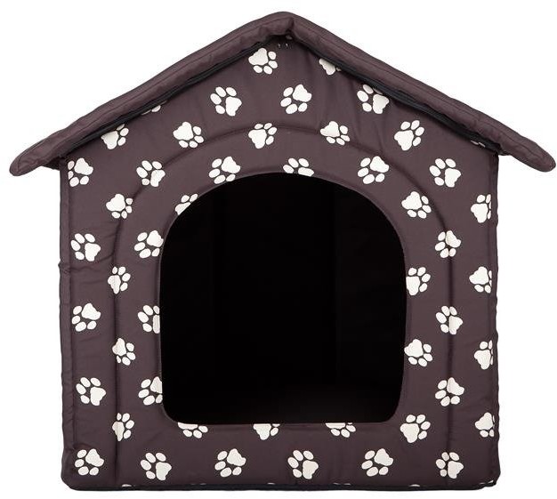 Hobbydog Buda dla psa, brąz w łapki, 60x55x60 cm