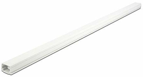 Delock Kanał kablowy z pokrywą samoprzylepny 22 x 15 mm - długość 1 m biały 20720