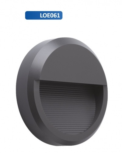 LUMAX LOE061 OPRAWA ELEWACYJNA ASTON 6W 4000K TYP 1 KOŁO LUMAX LOE061