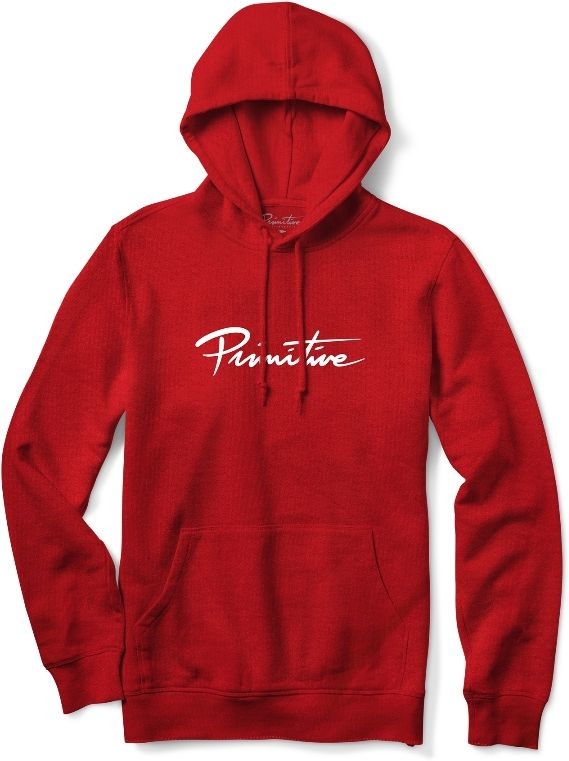 PRIMITIVE bluza męska PRIMITIVE NUEVO HOOD Cardinal