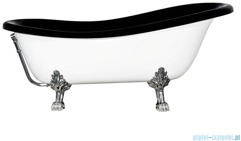 Besco Otylia 170x77 czarno-biała