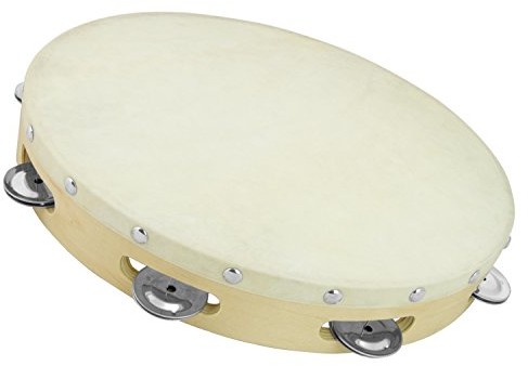 Tiger TAM91-12 tamburyn ze skórą naturalną, przekątna ok. 30,5 cm (12 cali) TAM91-12