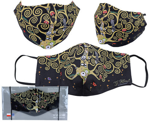 Opinie o OZDOBNA MASECZKA OCHRONNA na twarz CARMANI Gustav Klimt - Drzewo Życia 021-9800