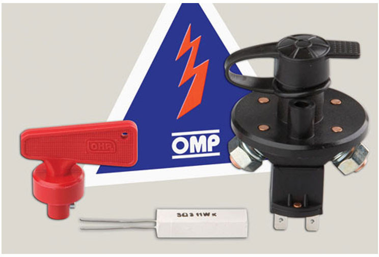 OMP Racing Wyłącznik prądu 6-biegunowy EA/462