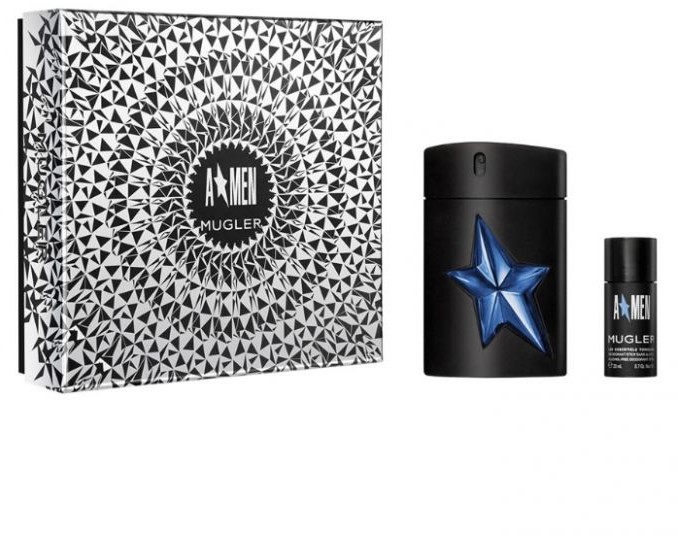 Mugler Mugler A Men The Rubber Spray 100ml woda toaletowa + 20gr dezodorant sztyft