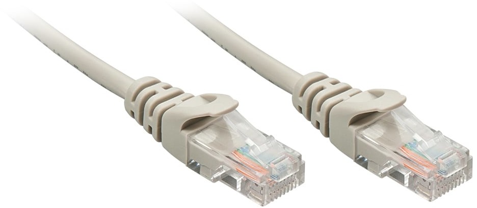 Lindy 48376 Kabel sieciowy skrętka) CAT5e U/UTP szary 90m LY-48376