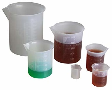 WISSNER aktywna nauka - 6 kubków z miarką - RE-Plastic°